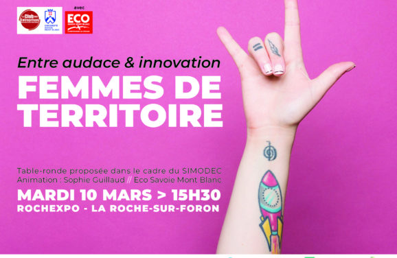 INVITATION : Table-ronde « Femmes de Territoire » mardi 10 mars à 15h30 dans les locaux du SIMODEC