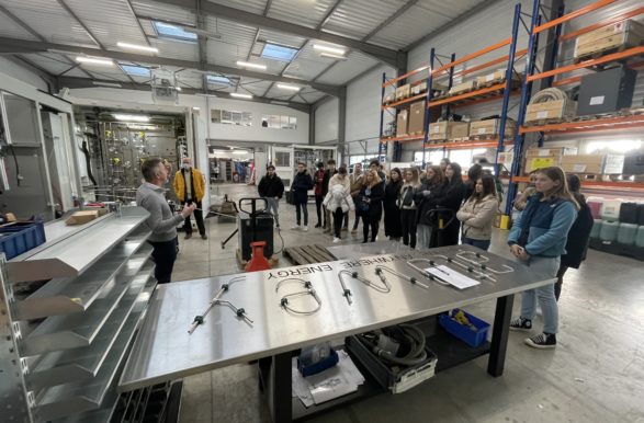 Visites d’entreprises pour les licence 3 économie-gestion, parcours Business et Commerce International